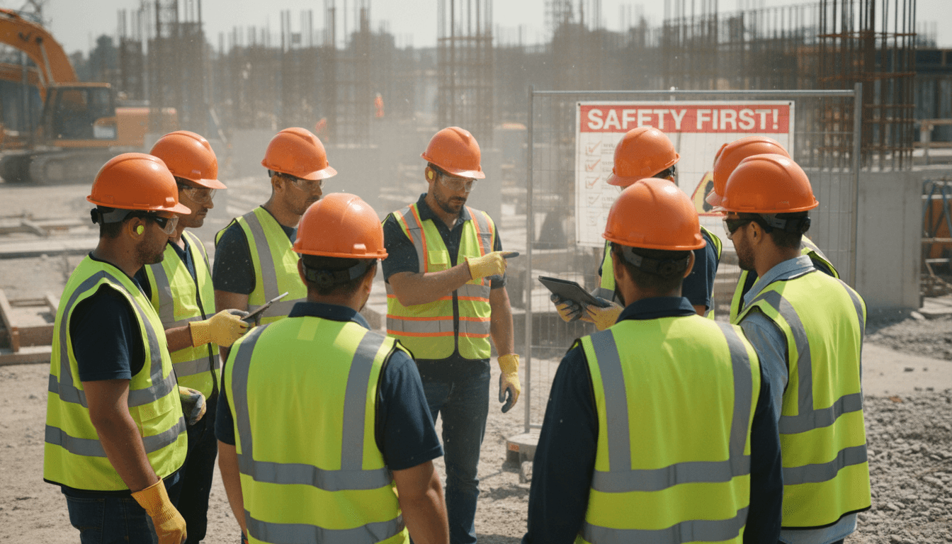 Construction safety culture and protocols