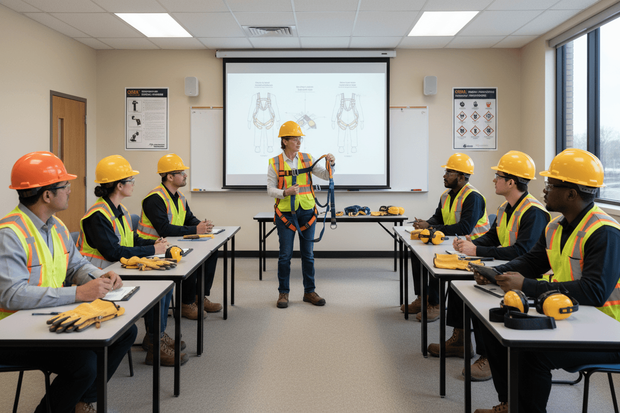 Construction safety training program